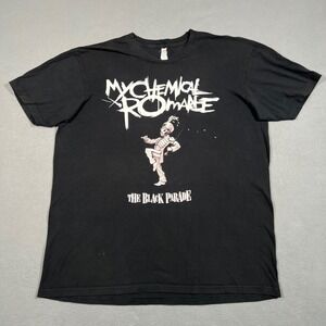 My Chemical Romance T Shirt The Black Parade Optima Band‎ Tee XL